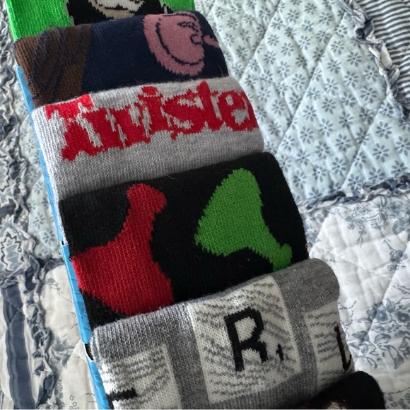 Hasbro Men's Fun Game Socks Set - Picture 4 of 5